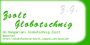 zsolt globotschnig business card